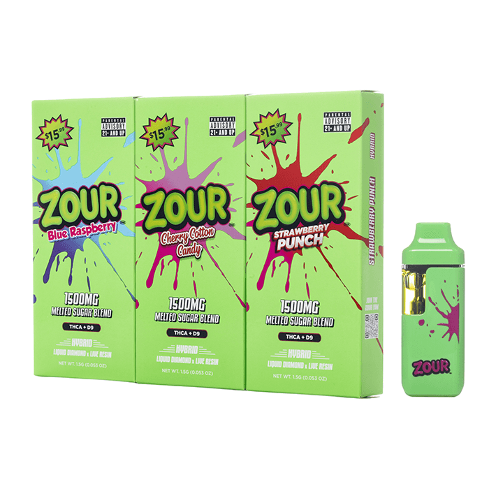 Zour Stash Melted Sugar Blend Disposable 1.5g